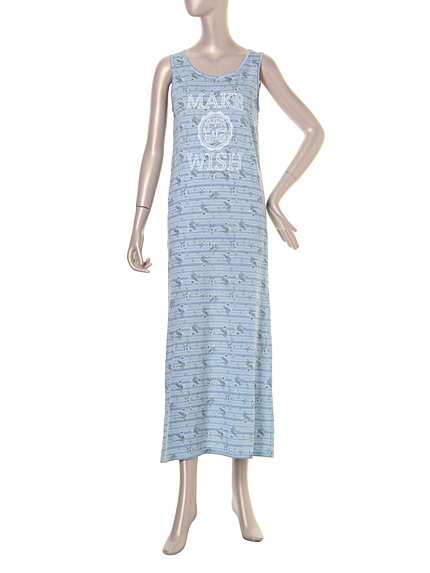 affinoフラワーボーダーカットマキシ