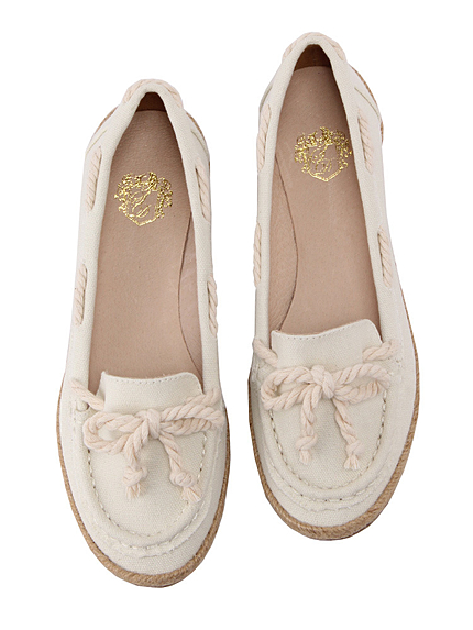 RUNWAY channel【Solo&Double】ロープリボンモカシン