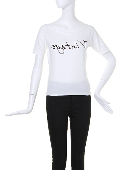 【CASUAL】オフショルCUT トップス