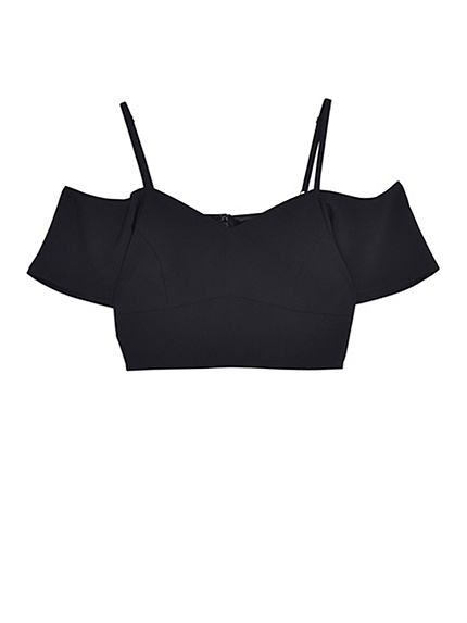 EMODAフレアスリーブビスチェ