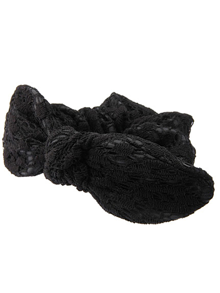 RUNWAY channel【SMIRNASLI】Lace Hair Tie-BK