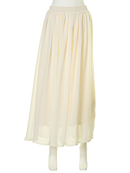 MERCURYDUODUO シフォンロングSK