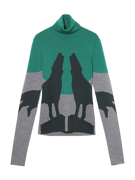 The Dayz tokyoRisto【Risto】HOWLING WOLVES Sweater