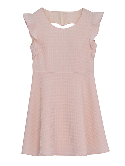 MiCOAMERi【MiCOAMERi】ハンドトゥースチェックワンピース