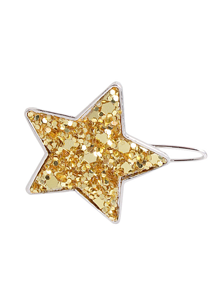 merry jennyｓｔａｒグリッターヘアピン