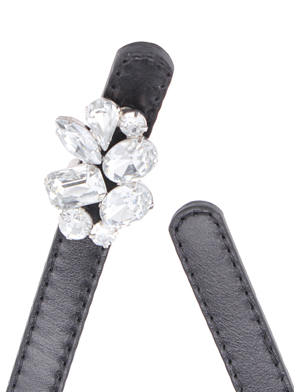 MERCURYDUO【GDS】 クリアモチーフベルト