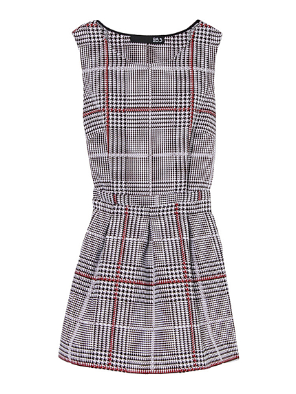 The Dayz tokyo【28.5】GLEN CHECK BABY DOLL Dress