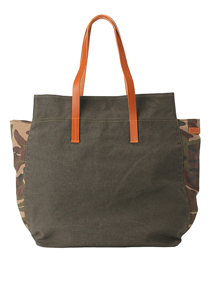 Ungrid【men's like】カモフラコンビトートBAG
