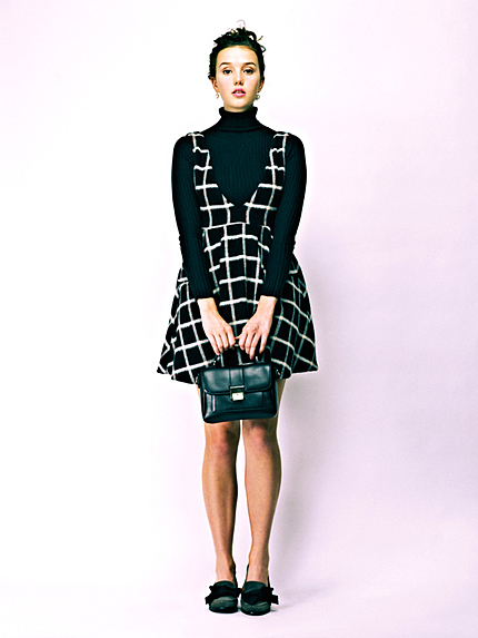 【dazzlin】ビックチェックジャンスカ