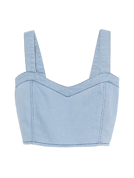 FLOVEデニムビスチェ