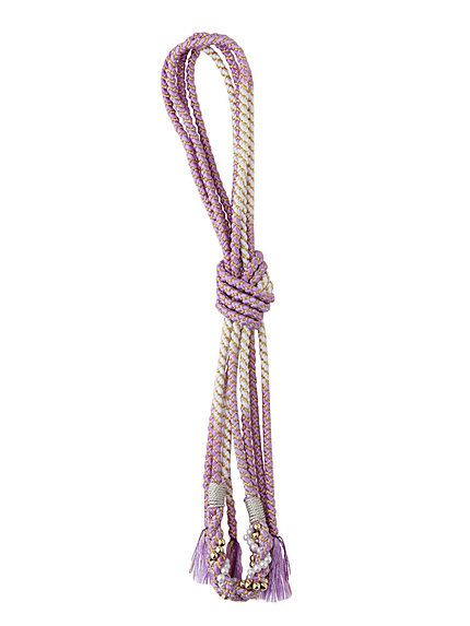 RUNWAY channel【浴衣コレクション】ビーズ付き飾り紐　PR