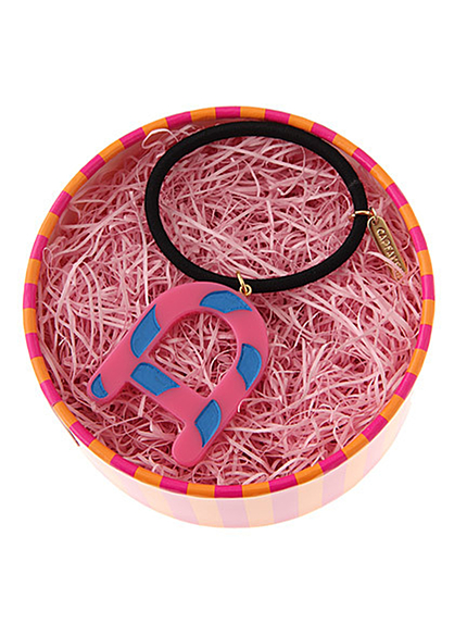 CAP FAKE!!!【CAP FAKE!!!】キャンディイニシャルヘアゴム