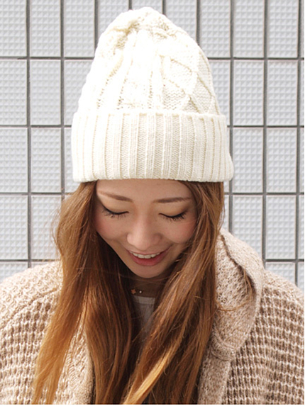 Brittany'sローゲージニットキャップ