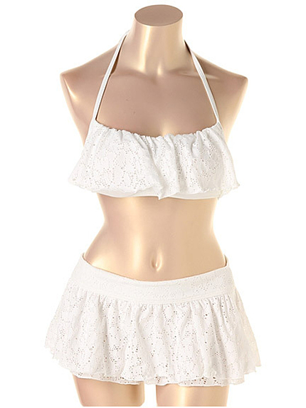 RUNWAY channel【Cretamoon】ラッセルフラワーレース ワイヤー入り