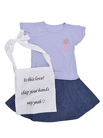 merry jenny【casual】デニムサーキュラーSET