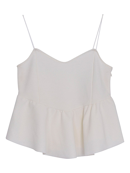 EMODAぺプラムキャミソール