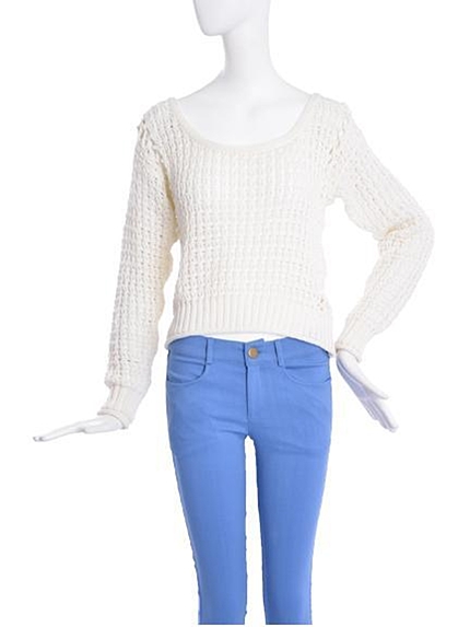 RIVEDA【Sweet】リリーヤーンカラープルオーバー