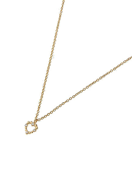 LAGUNAMOONストーンハート ネックレス