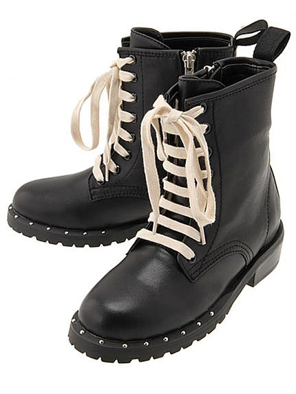 LAGUNAMOONレースアップショートブーツ