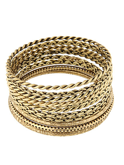 LAGUNAMOONAGチェーンエスニックバングル