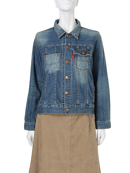 Ungrid 《andGIRL10月号掲載》【men's like】ポケットセルビッチGジャン