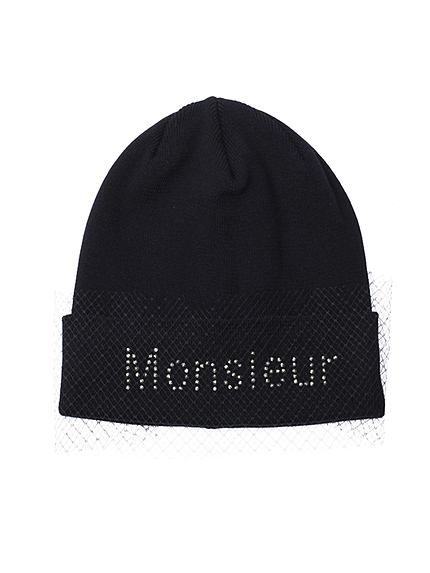 choosy chu【ME AND HER】HOT FIX ビーニー