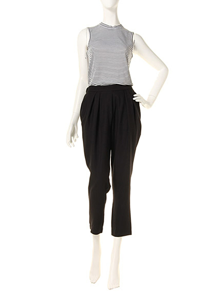 dazzlinボーダーバイカラーオールインワン