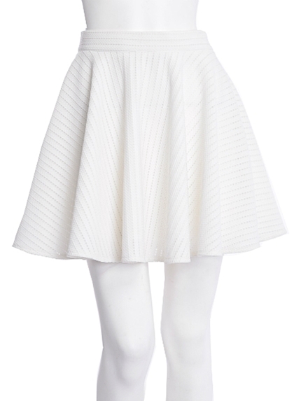 【dazzlin】透かしレーススカート