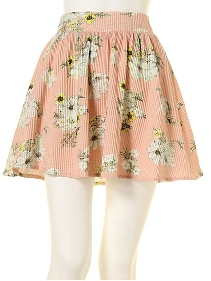 【dazzlin】花柄セットアップボトム