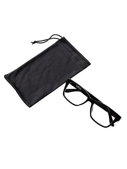 affinoスクエアフレームメガネ