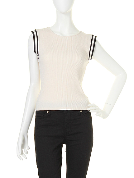 LAGUNAMOON【CASUAL】ノースリーブラインTOPS