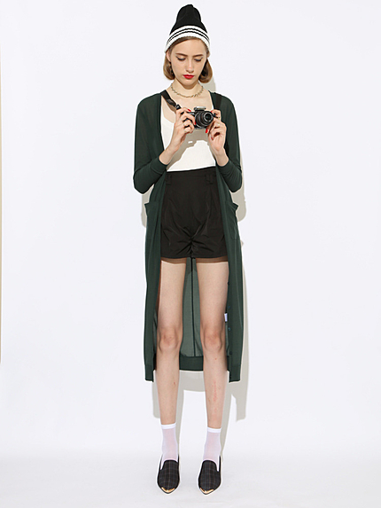 【CASUAL】ラインニット帽