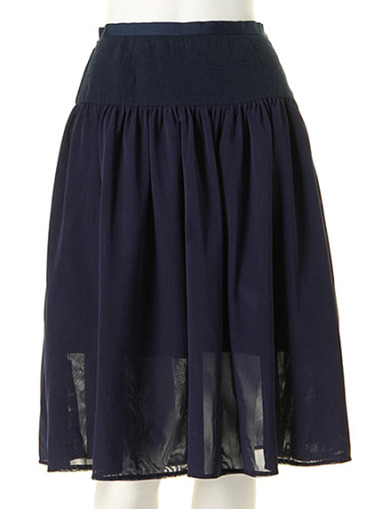 【moi】チュールフレアースカート