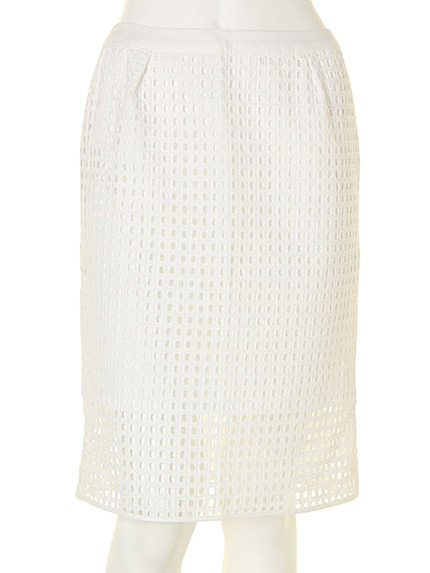 【moi】Windowレーススカート