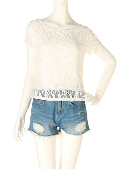 【dazzlin】レーストップス