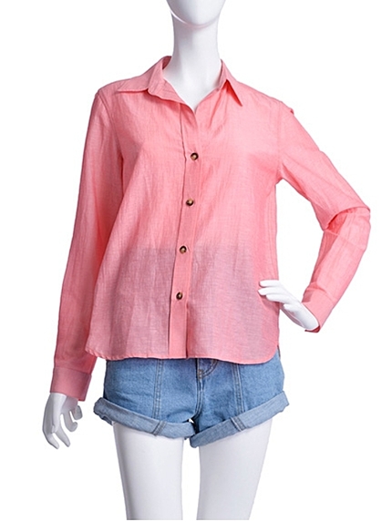 dazzlin【R】オープンカラーシャツ