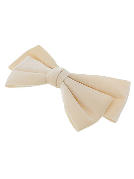 merry jennyベロアBIGリボンバレッタ