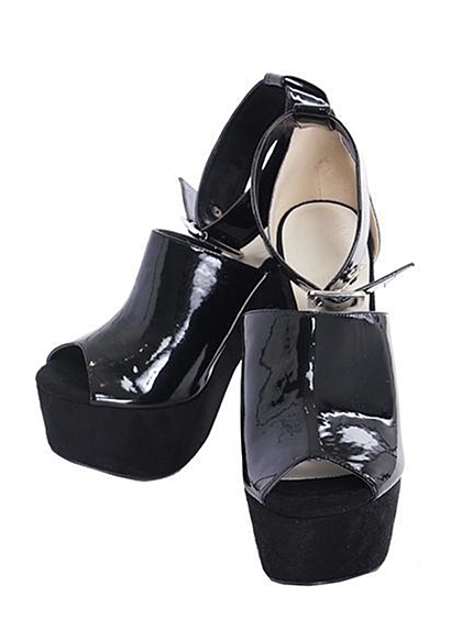 merry jenny【merry jenny】エナメルベルトサンダル