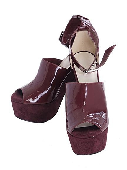 merry jenny【merry jenny】エナメルベルトサンダル