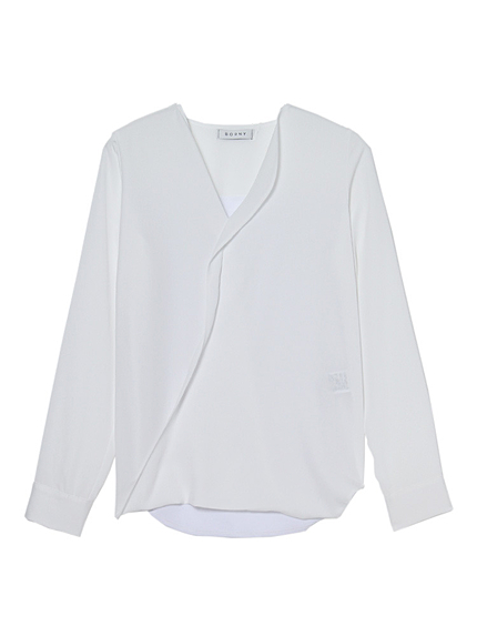 BORNYエルザカシュクールシャツ