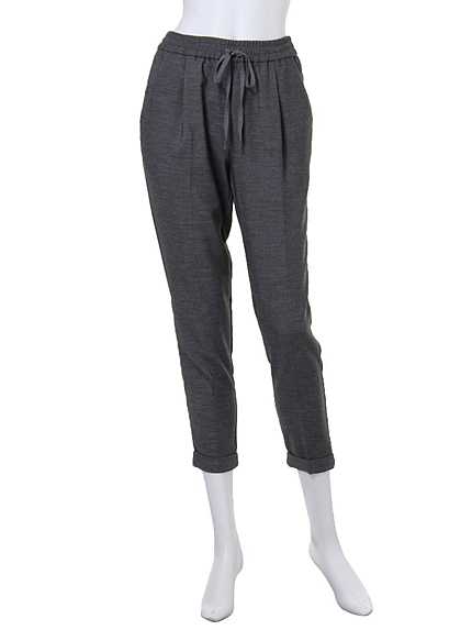 【LUX】 ストレッチテーパードパンツ