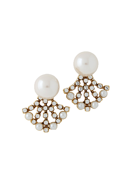 Brittany's【CASELINI】パールビーズピアス