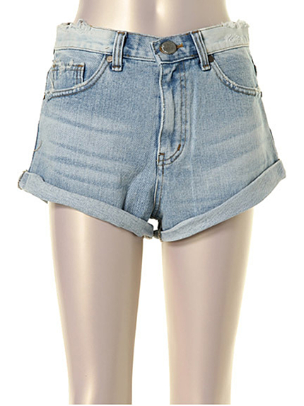 LAGUNAMOONリターンデニムショートパンツ