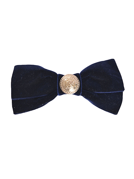 ベロアコインリボンバレッタ