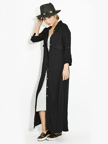 FLOVE【FLOVE】マキシドレスシャツOP