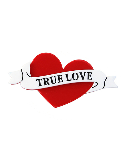 【CASUAL】TRUE LOVEバレッタ