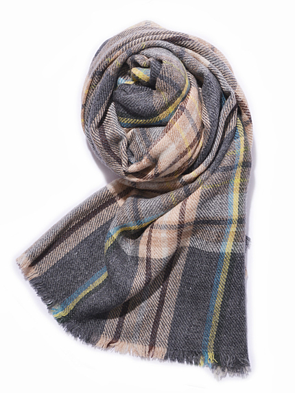 BORNYGlen Princeタータンチェックストール