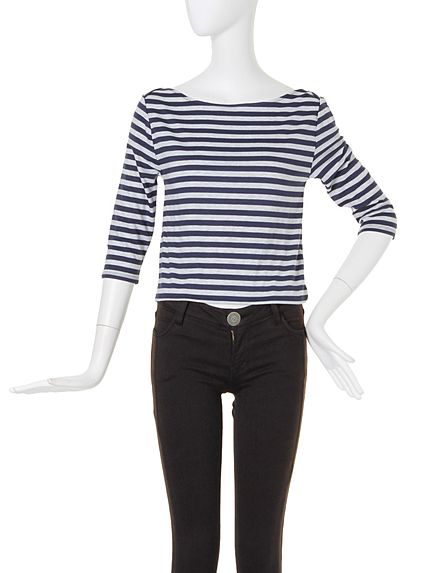 MURUA【BASIC】ボートネックBASIC TOPS