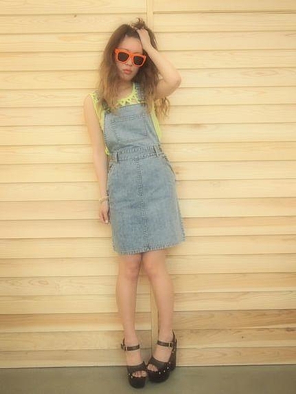 elianegigi【elianegigi】デニムジャンスカ