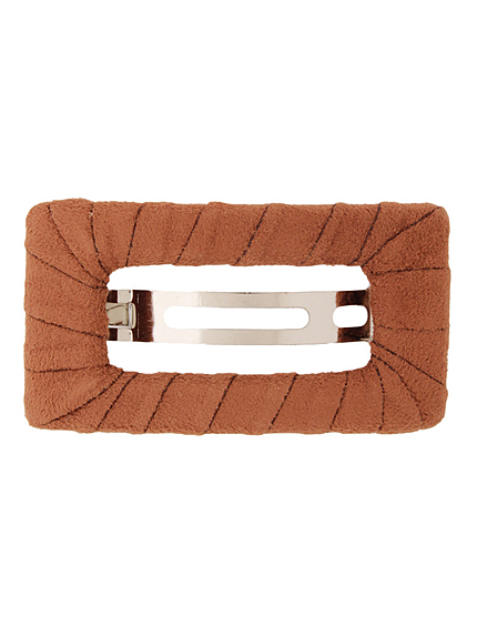 【goods】スエードスクエアバレッタ